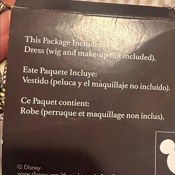 Nightmare Before Christmas Sally Dress Up Costume Size 4-6X - Picture 16 of 16